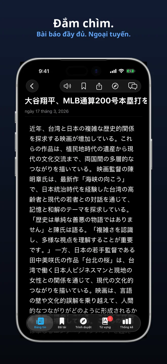 Bài viết đầy đủ, hoàn toàn ngoại tuyến